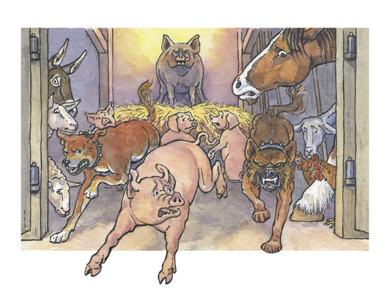 Animal farm chapter 7 summary   shmoop