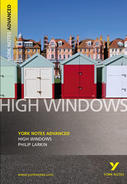 York Notes High Windows: Advanced A Level Revision Study Guide