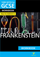 York Notes Frankenstein Workbook (Grades 9–1) GCSE Revision Study Guide
