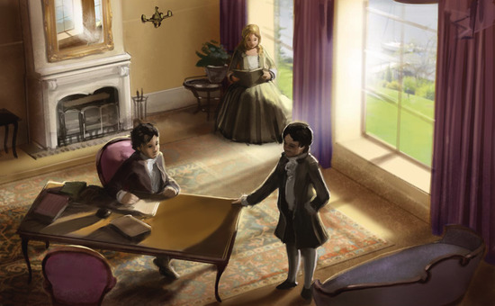 victor frankenstein childhood