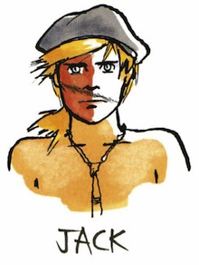 lord of the flies jack physical description