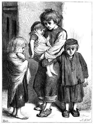 Childhood in wuthering heights