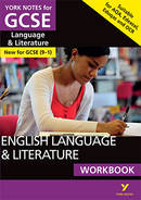 York Notes English Language & Literature: Workbook GCSE Book Cover