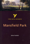 York Notes Mansfield Park: Advanced A Level Book Cover