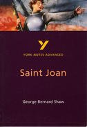 York Notes Saint Joan: Advanced A Level Book Cover
